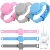 Blitzblue portable disinfection silicone bracelet custom kids pulsera gel sanitizer wristband hand dispenser sanitizing