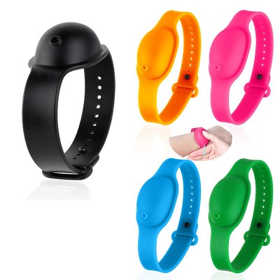 Blitzblue Portable Hand Wrist Sanitizer Bracelet Gel Hand Sanitizer Silicon Wristband Gel Dispenser Bracelet