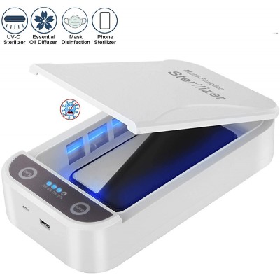 UV Sterilizer LED UV Light Sterilizer Box UVC Light Disinfection Box UV Phone Sanitizer Box