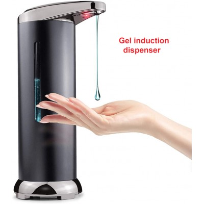 Blitzblue Stainless Steel Stand Touchless Automatic Sensor Touch Free Hand Sanitizer Automatic Liquid Soap Dispenser