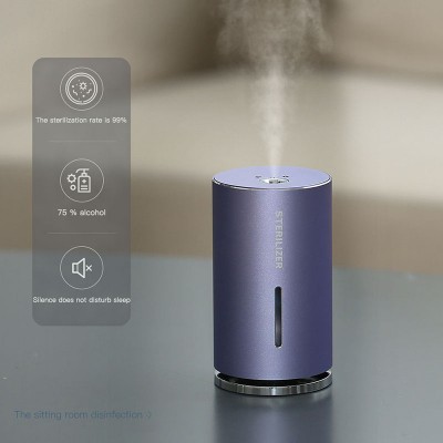 Blitzblue Portable rechargeable mini auto alcohol spray sensor sterilization electric touchless Automatic alcohol dispenser