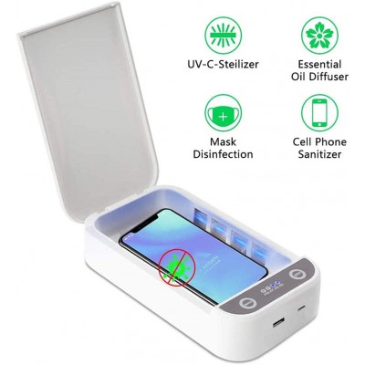 Phone UVsterilizer LED Light Sanitizer Esterilizador Uv Box Portable Sterilization Disinfection Germicidal Uv sterilizer Lamp