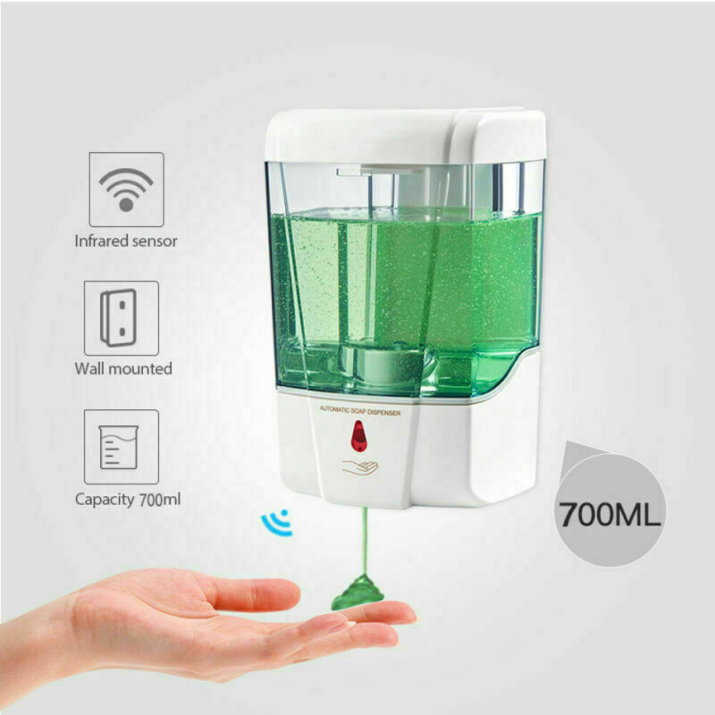 MK  Mini Sanitizer Touchless Hand Sanitizer Liquid Sensor Alcohol Spray Dispenser Wall Mounted Gel  Auto Soap Dispenser